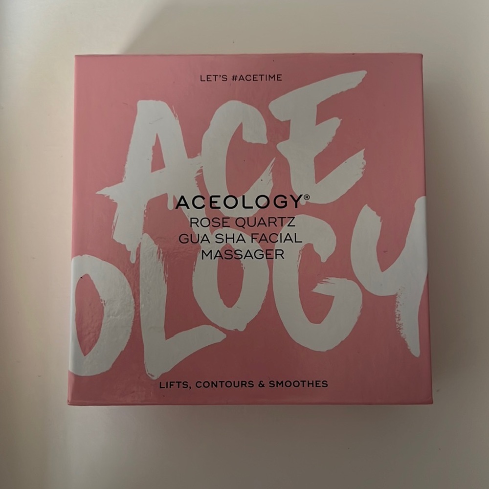 Aceology Rose Quartz Gua Sha